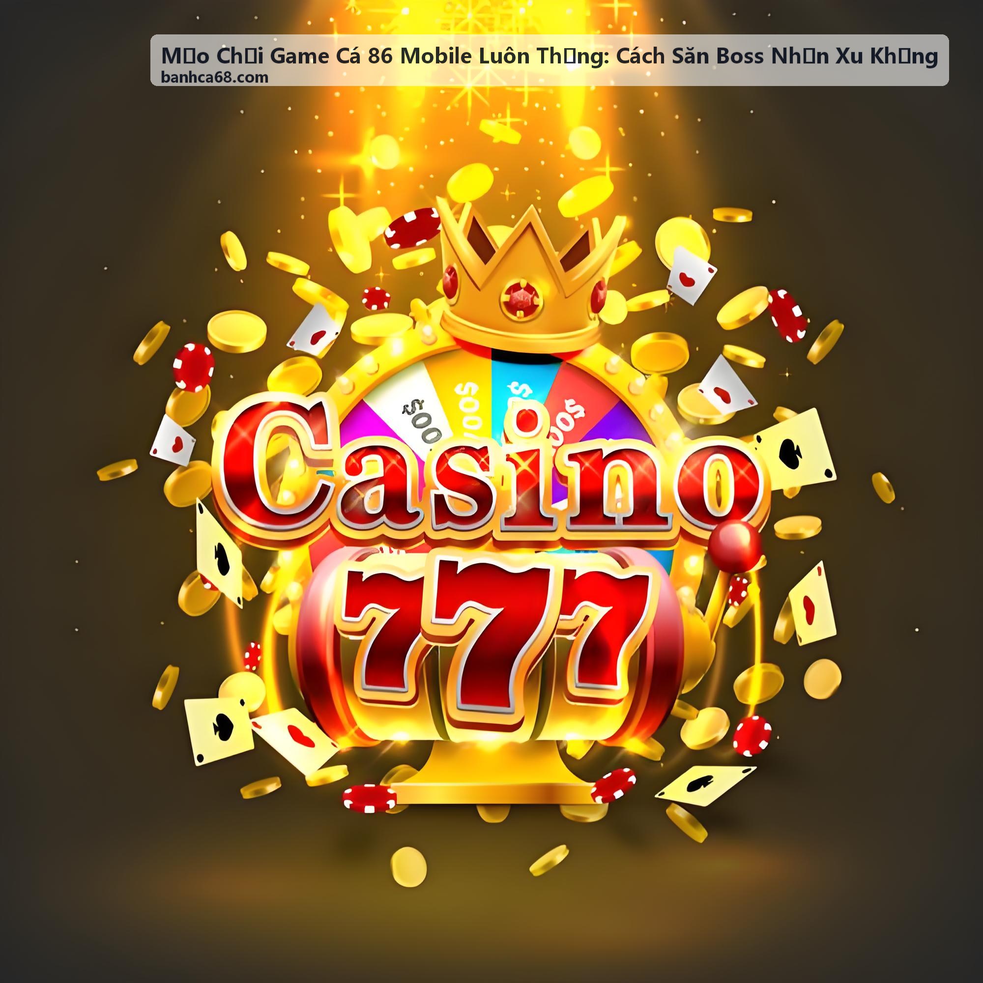 Chiến thuật bắn Boss game cá 86 mobile hiệu quả